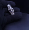 Old Mine Cut Diamond Pendant in Platinum 950