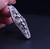 Old Mine Cut Diamond Pendant in Platinum 950