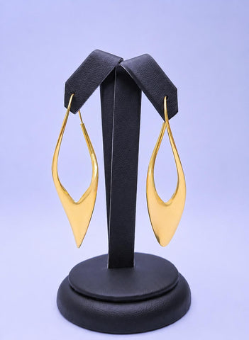 Michael Good 18K Half Twist Hoop Earrings