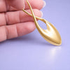 Michael Good 18K Half Twist Hoop Earrings