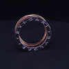 BVLGARI B Zero1 Tricolor 18k Gold 3-Band Ring Size: 7.5