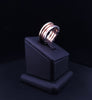 BVLGARI B Zero1 Tricolor 18k Gold 3-Band Ring Size: 7.5