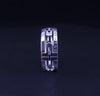 Bvlgari Parentesi Ring in 18K White Gold Size 7.5