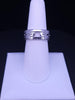 Bvlgari Parentesi Ring in 18K White Gold Size 7.5