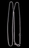 Box Chain Necklace Sterling Silver, 1.7mm