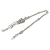 Diamond Panther Necklace in White Gold
