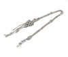 Diamond Panther Necklace in White Gold