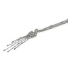 Diamond Panther Necklace in White Gold
