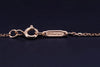 TIFFANY & CO. Paloma Picasso 18k Gold Kiss X Diamond Pendant Necklace