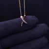 TIFFANY & CO. Paloma Picasso 18k Gold Kiss X Diamond Pendant Necklace