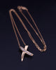 TIFFANY & CO. Paloma Picasso 18k Gold Kiss X Diamond Pendant Necklace