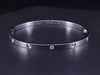 Cartier 10 Diamonds Love Bracelet in 18K White Gold