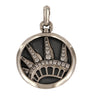 David Yurman NYC Statue Of Liberty Amulet In Sterling Silver With Pave Diamonds