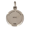 David Yurman NYC Statue Of Liberty Amulet In Sterling Silver With Pave Diamonds