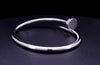 Cartier JUSTE UN CLOU  Nail Bracelet 18kt White Gold Size 17
