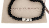 David Yurman Sterling Silver  Black Onyx 6mm