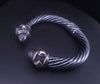 David Yurman Diamond Renaissance Cuff Bracelet 925