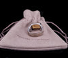 DAVID YURMAN Novella Statement Silver Ring With 18K Gold And Citrine