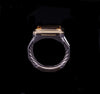 DAVID YURMAN Novella Statement Silver Ring With 18K Gold And Citrine