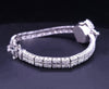 Ladies Vintage Watch Bracelet in Platinum with Diamonds