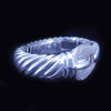 David Yurman Cable Buckle Hinge Bracelet 925