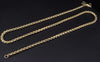 Chain Collection for Men Box Chain Necklace 18K Yellow Gold, 3.8mm