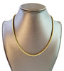 Chain Collection for Men Box Chain Necklace 18K Yellow Gold, 3.8mm