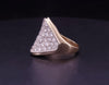 Women 14K Yellow Gold Diamond Ring