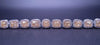 Natural fancy Yellow  Diamond Bracelet 18K White Gold