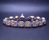 Natural fancy Yellow  Diamond Bracelet 18K White Gold