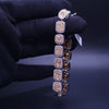 Natural fancy Yellow  Diamond Bracelet 18K White Gold