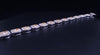 Natural fancy Yellow  Diamond Bracelet 18K White Gold