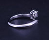 Tiffany & Co Emerald-cut Diamond Engagement Ring in Platinum