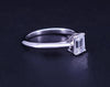 Tiffany & Co Emerald-cut Diamond Engagement Ring in Platinum