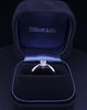 Tiffany & Co Emerald-cut Diamond Engagement Ring in Platinum