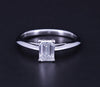 Tiffany & Co Emerald-cut Diamond Engagement Ring in Platinum
