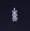 Tiffany & Co. Silver Rare Paloma Picasso 3D Groove Pendant