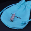 Tiffany & Co. Silver Rare Paloma Picasso 3D Groove Pendant