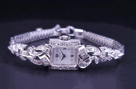 Hamilton Ladies Watch With Diamonds 1.10ct