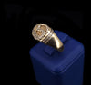 John Hardy Men's Legends Naga 18K Gold Signet Ring Size 9