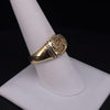 John Hardy Men's Legends Naga 18K Gold Signet Ring Size 9