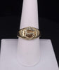 John Hardy Men's Legends Naga 18K Gold Signet Ring Size 9