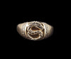 John Hardy Men's Legends Naga 18K Gold Signet Ring Size 9