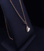 Kieselstein-Cord 18K Yellow Gold Heart Pendant Necklace 0.2 ct