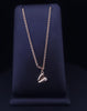 Kieselstein-Cord 18K Yellow Gold Heart Pendant Necklace 0.2 ct