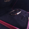 Cartier Love Bracelet with 6 diamonds in 18K Yellow Gold size 16