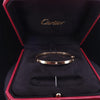 Cartier Love Bracelet with 6 diamonds in 18K Yellow Gold size 16