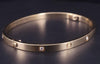 Cartier Love Bracelet with 6 diamonds in 18K Yellow Gold size 16