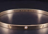 Cartier Love Bracelet with 6 diamonds in 18K Yellow Gold size 16