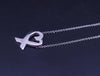 Tiffany & Co Sterling Silver Paloma Picasso Loving Heart Pendant 925